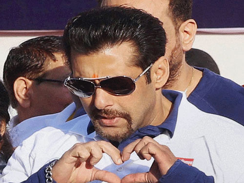 Bollywood superstar Salman Khan can breathe easy for now as the Jodhpur court has deferred the hearing in his illegal arms case till Mar 3.PTI file photo