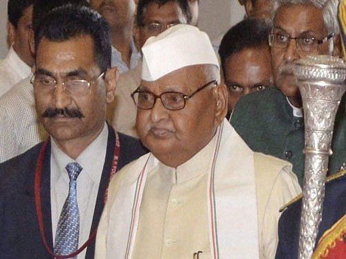 A day after registration of FIR against him in a recruitment scam, the Centre has asked Madhya Pradesh Governor Ram Naresh Yadav to quit from the post.PTI File Photo