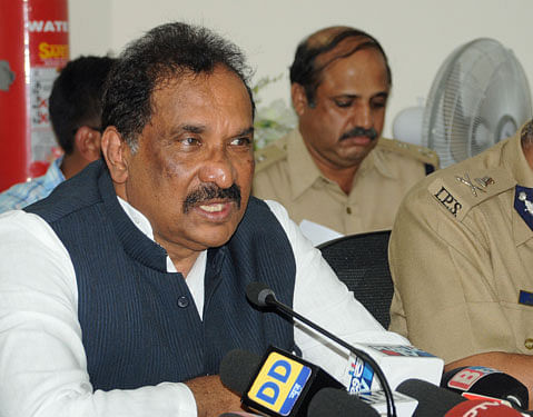 Home Minister K&#8200;J&#8200;George said on Wednesday that his son Rana George, also a member of the State Wildlife Board, had no role in the release of a tiger into the Khanapur forests and its death while catching it again. DH file photo