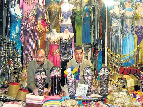 City central Scenes from colourful markets and roadside eateries in Cairo; (below) the Coptic Christian Church; a view of the citadel. Photos by Author