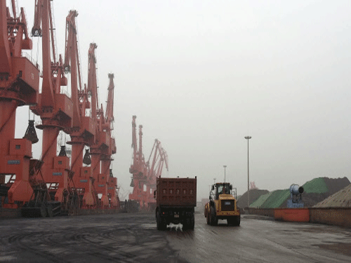 Chinese port. Reuters  File Photo.