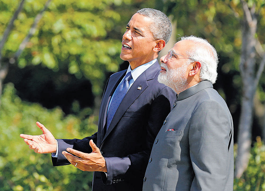 Prime Minister Narendra Modi has been named among the 30 most influential people on the internet by Time magazine in a list which also features US President Barack Obama. Reuters File Photo.