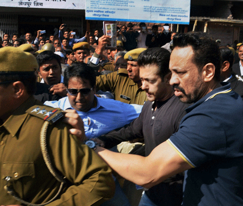 In a crucial development in the 2002 hit-and-run case involving Salman Khan, the Mumbai sessions court on Saturday allowed the prosecution to rely on the statement of Ravindra Patil, the late police bodyguard who was assigned to the Bollywood actor. PTI file photo
