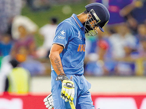 testing times Coming into the World Cup on the back of an injury, Ravindra Jadeja is yet to hit into top gear. ap