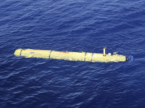 The battery of the locator beacon of the flight data recorder of the doomed Malaysian plane MH370 had expired over a year before it mysteriously disappeared over the Indian Ocean, an interim report said today but did not indicate any unusual behaviour by the crew. AP file photo