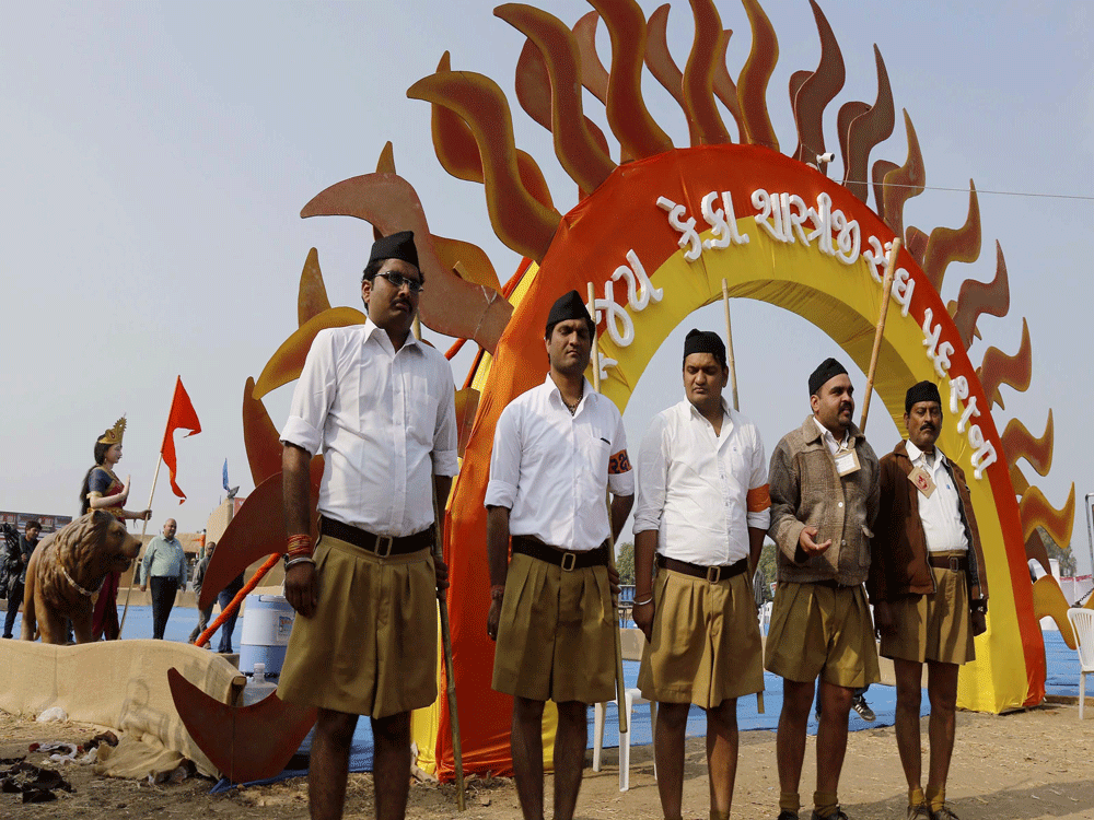 Newly-appointed chairman of the National Book Trust (NBT), Baldeo Bhai Sharma, a former editor of the Rashtriya Swayamsevak Sangh (RSS) mouthpiece Panchajanya, has said the Sangh and its followers should not be treated as "untouchables" just because of their ideology.