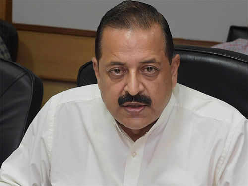 "Even for hydro-power, the per unit tariff range from 79-591 paise per unit," Minister of State in the Prime Minister's Office Jitendra Singh told Lok Sabha responding to a question. PTI file photo
