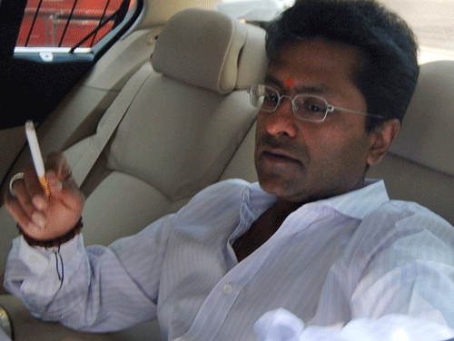 Former IPL commissioner Lalit Modi was today removed as the Rajasthan Cricket Association president after a no confidence motion was passed against him by office bearers of the rival Amin Pathan group in an Extra Ordinary General Body Meeting  here. PTI file photo