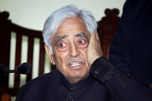 Jammu and Kashmir Chief Minister Mufti Muhammad Sayeed on Tuesday assured Home Minister Rajnath Singh that no separatist would be released in future without taking the BJP into confidence. PTI File photo
