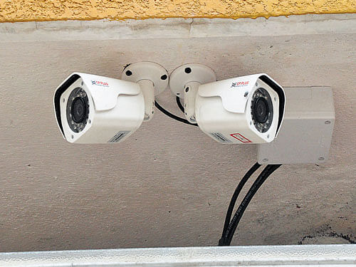 The Telangana government plans to install at least one lakh closed circuit television (CCTV) cameras in Hyderabad as part of its efforts to make Telangana safest and most secure state in the country. File Photo.