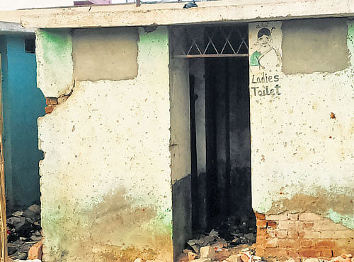Open defecation continues to be one of the major concerns in the district, as more than 40 per cent of the 4.1 lakh households do not have toilets.dh file photo