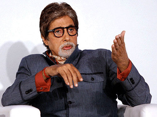 Indian film icon Amitabh Bachchan . PTI File Photo.