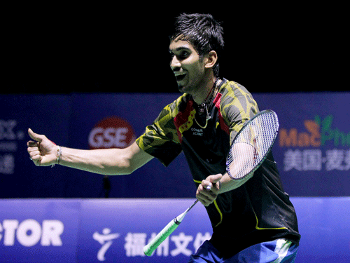 Kidambi Srikanth entered the final of the the USD 120,000 Swiss Grand Prix Gold badminton championship after he got the better of compatriot Ajay Jayaram in an all-India last-four clash here today. AP file photo