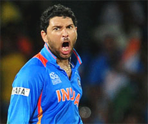 Yuvraj Singh's 15 wickets in the 2011 ICC Cricket World Cup was one of the major factors which contributed to Mahendra Singh Dhoni lifting the coveted trophy but the Indian captain says last edition's 'Player of The Tournament' is no longer as effective as he used to be in the current set-up. PTI File Photo