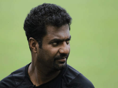 Spin great Muttiah Muralitharan told Sri Lanka to bat first against South Africa and not obsess over the destructive batting power of AB de Villiers in Wednesday's World Cup quarter-final. Reuters File Photo