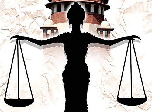While speaking in favour of the proposed National Judicial Appointments Commission (NJAC), the Centre said before the Supreme Court on Wednesday that the collegium system of appointing judges was illegal. DH illustration
