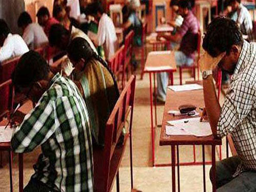 Cheating in the ongoing state Board matriculation exams in Bihar has literally scaled new heights. (PTI file photo-Picture for representation purpose only)