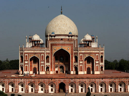 The historic Humayun's Tomb in the capital city has finally got its finial back, after a storm dislodged its iconic 'crown' last May. AP file photo