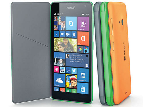 Microsoft's Lumia phones, though not a huge commercial success, are widely admired for their bright colours, pleasing matte backs and the unique tiled Windows Phone interface. INYT