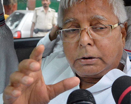 With visuals of mass copying in ongoing matriculation examination drawing national condemnation for Bihar, RJD President Lalu Prasad has said had it been his government it would have allowed examinees to write answers from books. PTI file photo