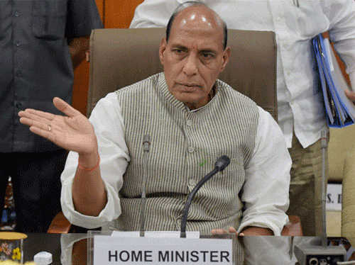 Five terrorists belonging to banned SIMI, who have escaped from a jail in Madhya Pradesh, have emerged as a major security challenge to the country and Home Minister Rajnath Singh asked Chief Minister Shivraj Singh Chouhan to take urgent steps to apprehend them. PTI file photo