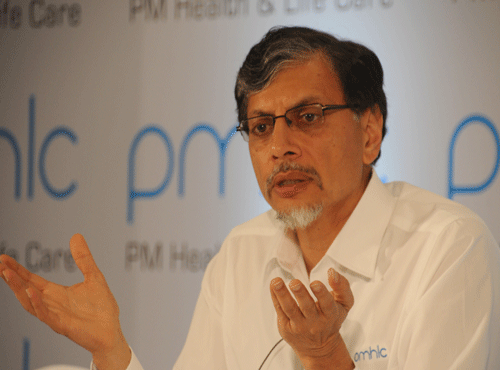 Entering a new arena, former iGate CEO Phaneesh Murthy is launching an online market place for healthcare products and services in partnership with four professionals. DH file photo