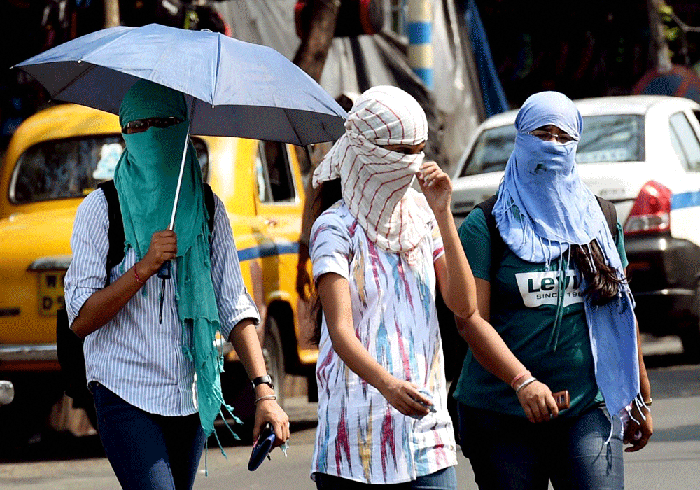 The City experienced this summer's highest temperature at 36 degree Celsius on Sunday.