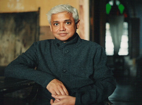 Amitav Ghosh today emerged as the only Indian author among 10 finalists for this year's Man Booker International Prize for his contribution to the English language writing. Picture courtesy www.amitavghosh.com