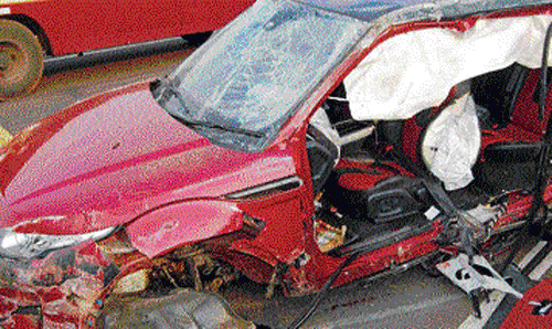 Road accident- Image for representation purpose only, DH file photo