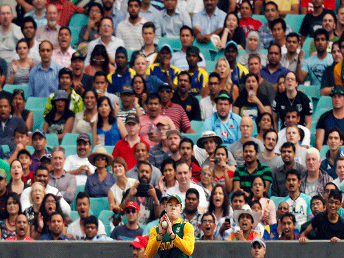 Crowd at the Sydney Cricket Ground (SCG). Reuters image
