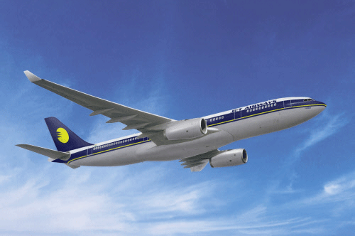 Ball said that Jet Airways' plans to become profitable in three years were well on track as he underlined that it has seen a lot of improvement in finances recently. DH File Photo.