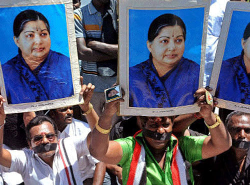 The Supreme Court on Thursday declined to allow a plea by DMK General Secretary K Anbazhagan for stay on pronouncement of verdict by the Karnataka High Court in the appeals filed by former Tamil Nadu Chief Minister J Jayalalitha and others accused in the Rs 66.65-crore disproportionate assets case. PTI file photo