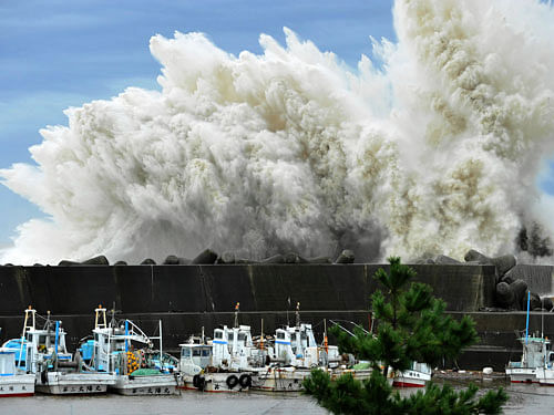 Tsunami waves. AP File photo for representation