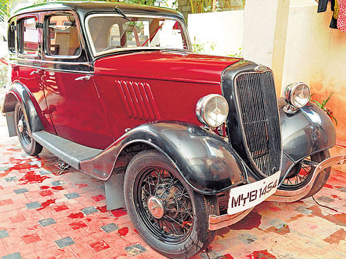 RED BEAUTY 1937 Ford Model Y- DH PHOTOS BY SK DINESH