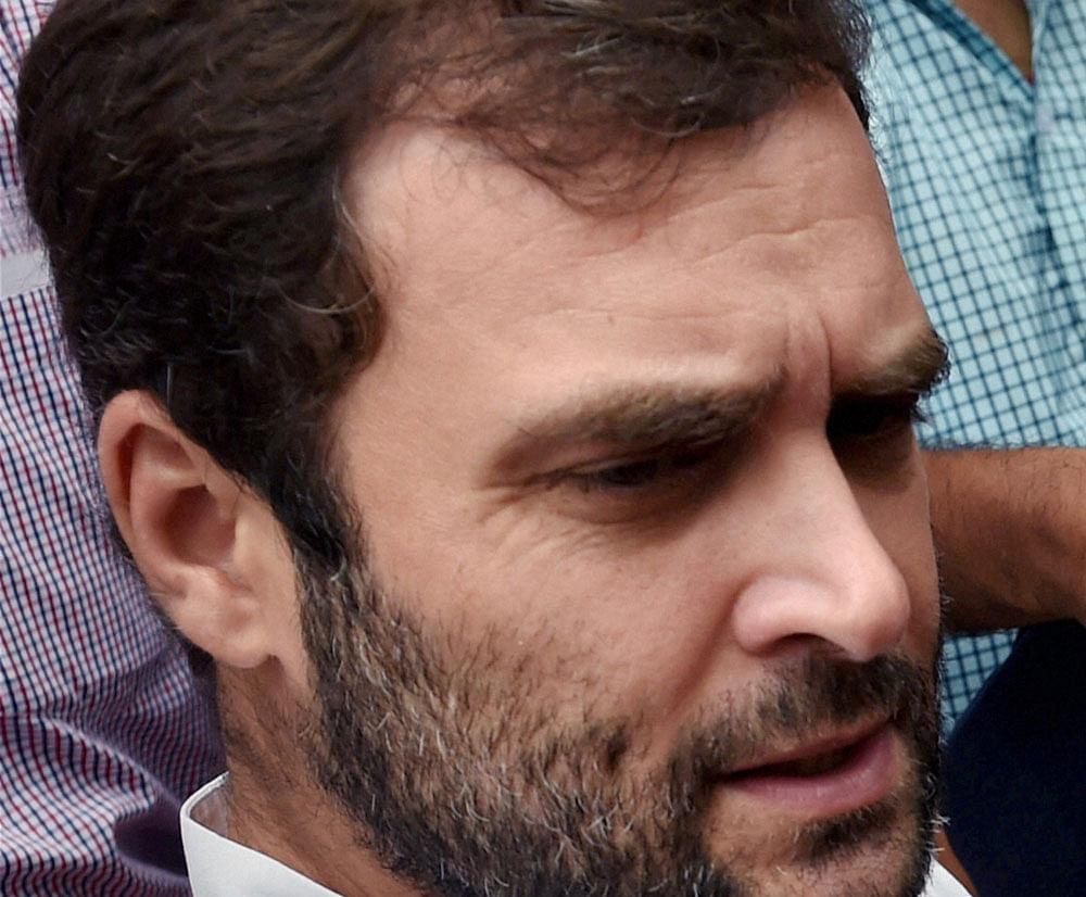 Highlighting the farmers' plight a day after his Punjab visit, Rahul Gandhi today targetted Prime Minister Narendra Modi in Lok Sabha for his foreign tours and said he should travel to the state to know first hand about the condition of the farming community. File PTI image