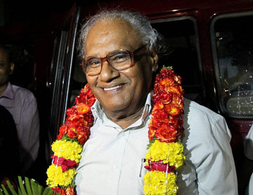 Scientist C N R Rao was conferred with Japan's highest civilian award. PTI File Photo