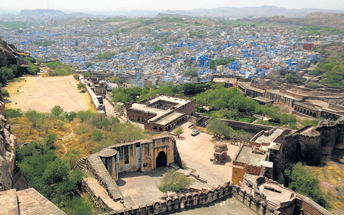 An eyeful Jodhpur, as seen from Mehrangarh Fort.