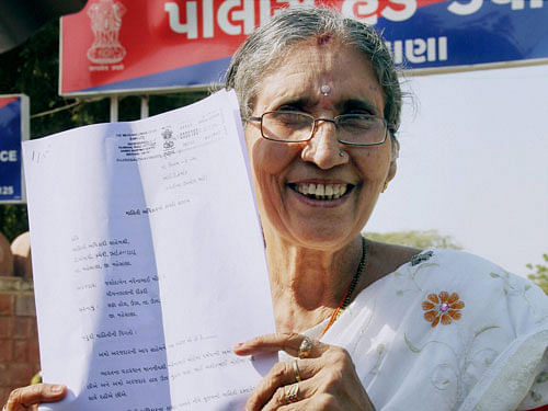Prime Minister Narendra Modi's estranged wife Jashodaben Modi has filed an appeal with the RTI commissioner to find out about the security protocol and her entitlements as PM's wife. File Photo