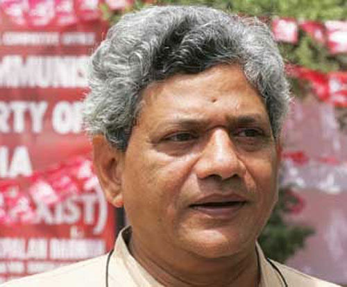 Sitaram Yechury, the new CPM General Secretary, has a tough job at hand at a time his party is not electorally or organisationally healthy and he knows it more than anyone else does. Yechury spoke to Deccan Herald's Shemin Joy. File PTI Image