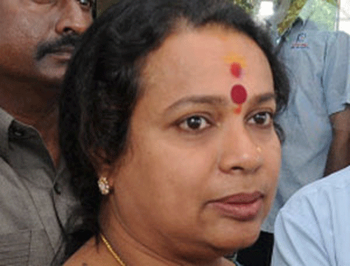 Women and Child Welfare Minister Umashree. Dh File photo