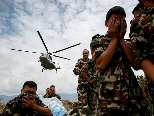 India will be bringing back its rescue teams from Nepal after the Himalayan nation asked all such teams from 34 countries to withdraw, nine days after a devastating earthquake that has claimed over 7300 lives. Reuters Image