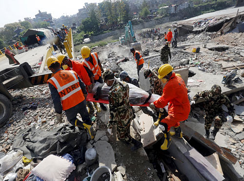 The two districts which are the part of Nepal's Bagmati Zone have suffered extensively in the April 25 earthquake which left a trail of death and destruction. Reuters file photo