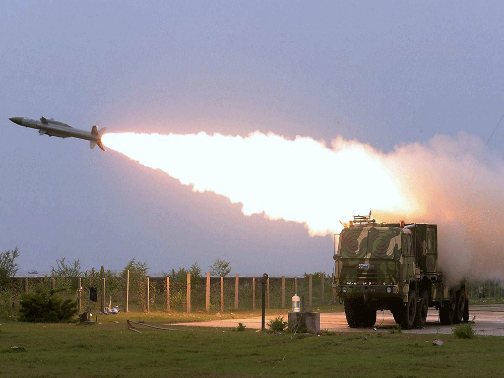 missile Akash.PTI File Photo.