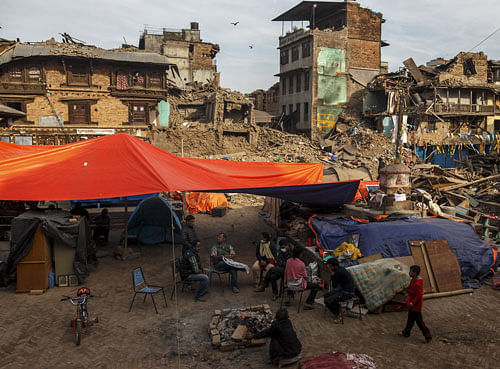 Quake-hit Nepal was limping back to normalcy on Tuesday as a number of markets across the capital and rural areas opened for business, eleven days after a 7.9-magnitude temblor left a trail of death and destruction in the Himalayan nation. Reuters image