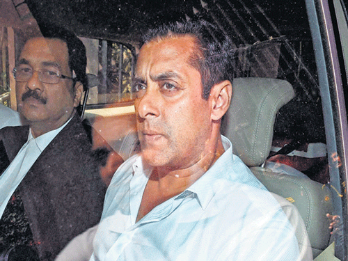A court will give its verdict on the 13-year-old hit-and-run case involving Salman on Wednesday morning. PTI file photo