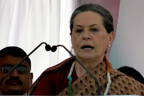 Congress President Sonia Gandhi. PTI file photo