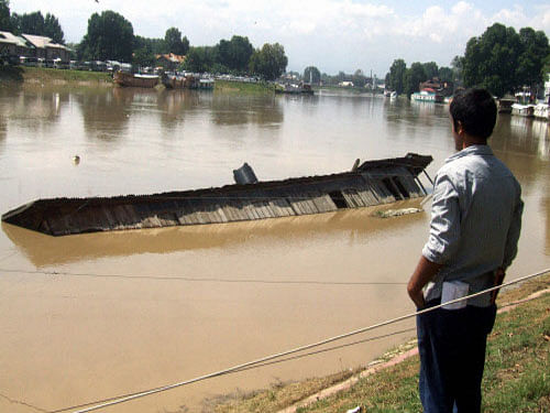 The deputy commissioner said the district administration issued an alert and advised people living near the banks of the river to move to safer places. PTI file photo