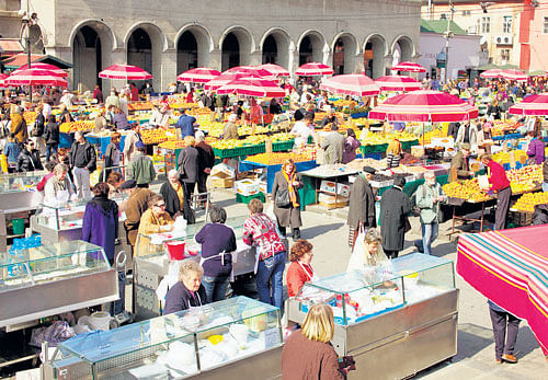 Zagreb Market. Photo by author