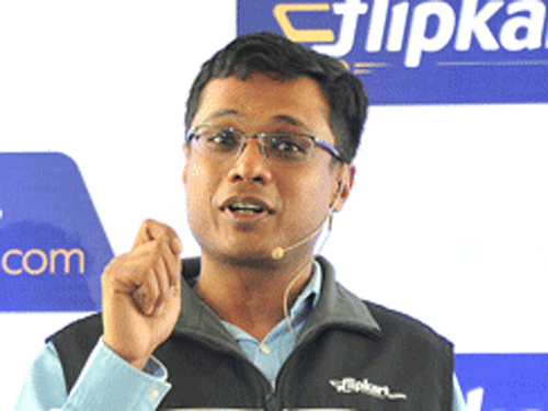 Flipkart CEO Sachin Bansal. DH file photo