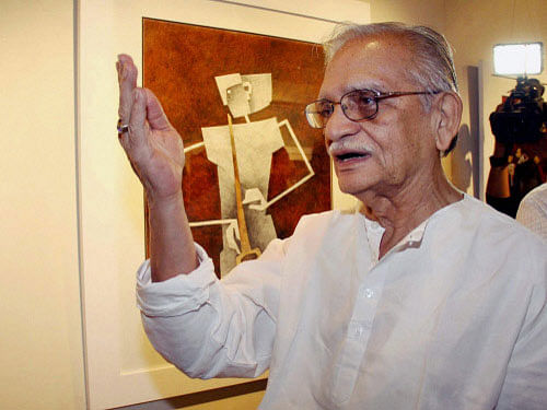 'I tear off many and keep some of them. I didn't have the courage to publish it, but this time I did because the editor of my book liked them,' Gulzar said. PTI file photo